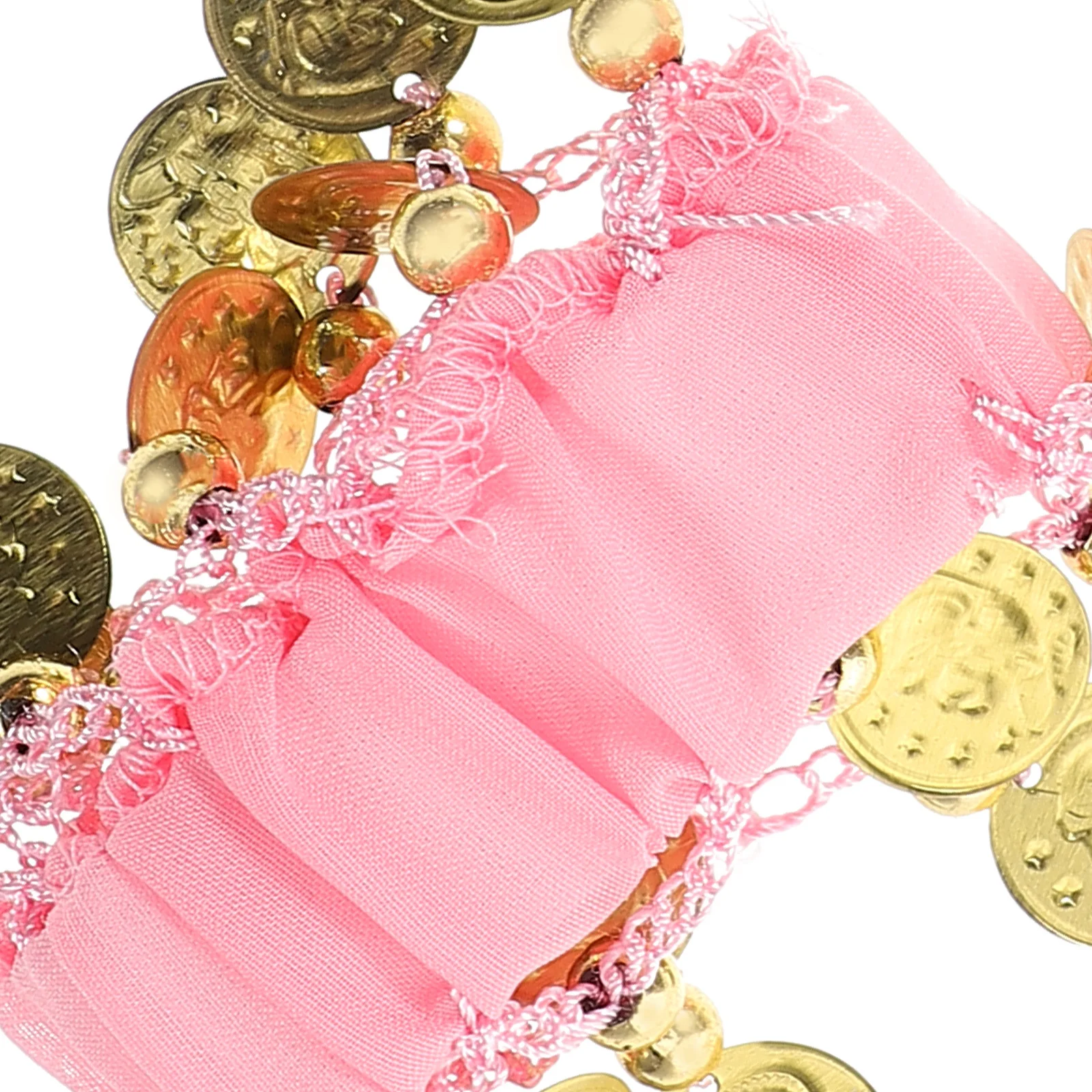 2개입 벨리댄스 팔찌 코인 시폰 팔찌 여성용 발목 손목 뱅글 세트 코스튬 주얼리 할로윈 액세서리