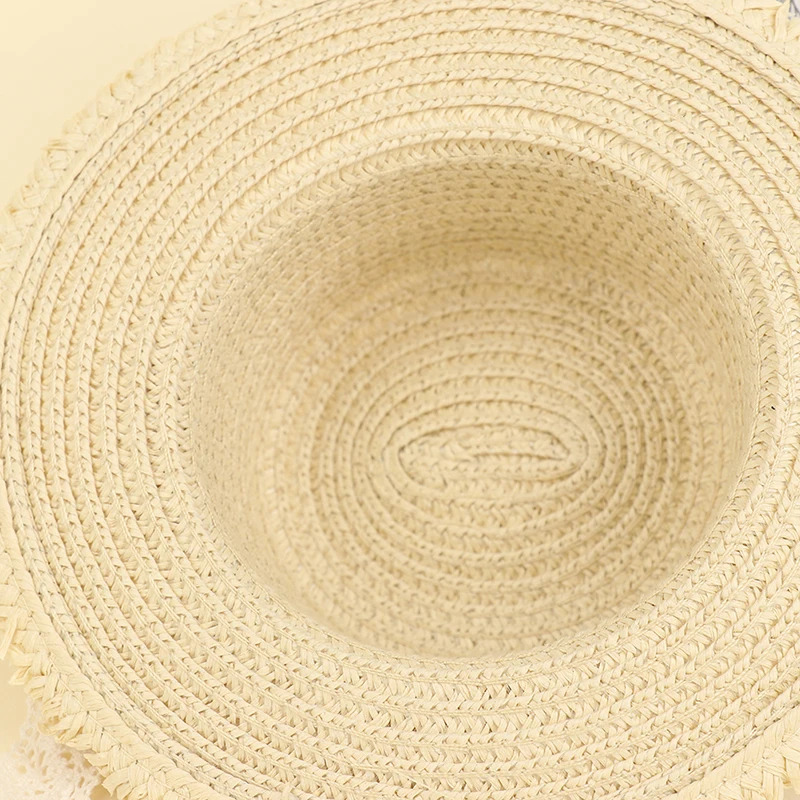 1Pc Doll House Doll handmade Straw Hat Sun Cap for 1/6 Doll Accessories Decoration