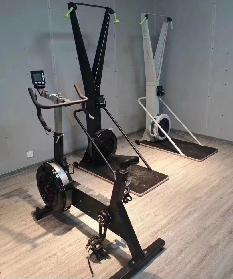 Attrezzatura per allenamento per sci nordico per tutto il corpo, cardio fitness, resistenza all'acqua per interni, vogatore da sci