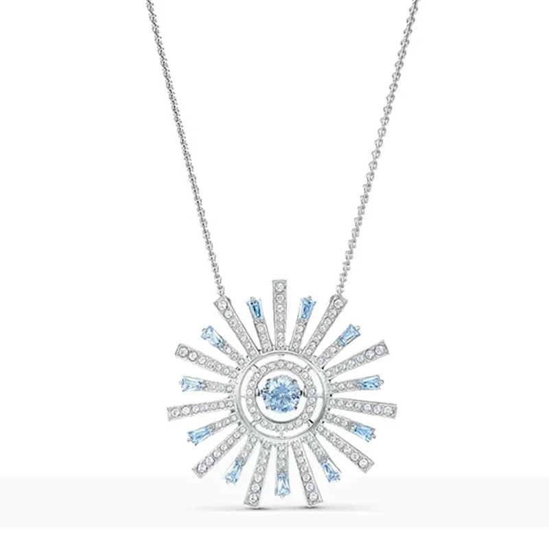 Luxury Fine Wedding Jewelry Set for Women, Charms & Flowers