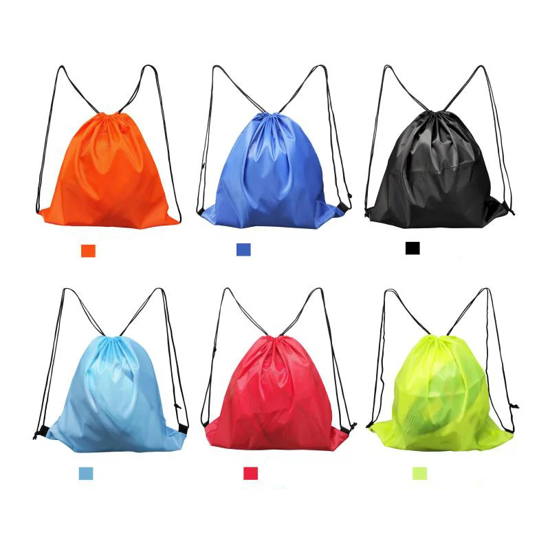 

Drawstring Sports Bag Ball Backpack Basketball Football Training Shoes Bag Portable Light Weight Hiking Storage Convenient Bags