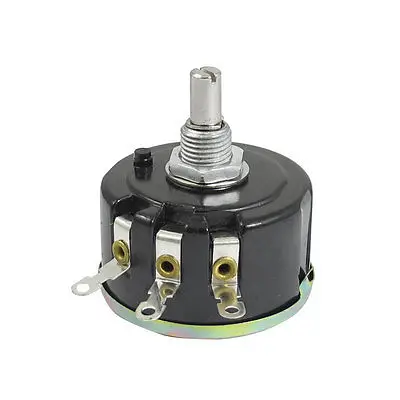 WX050 WX112 6mm Shaft Single Turn Wire Wound Rotary Potentiometer 1K/2K2/3K3/4K7/5K1/5K6/6K8/10K/22K/47K ohm 5W