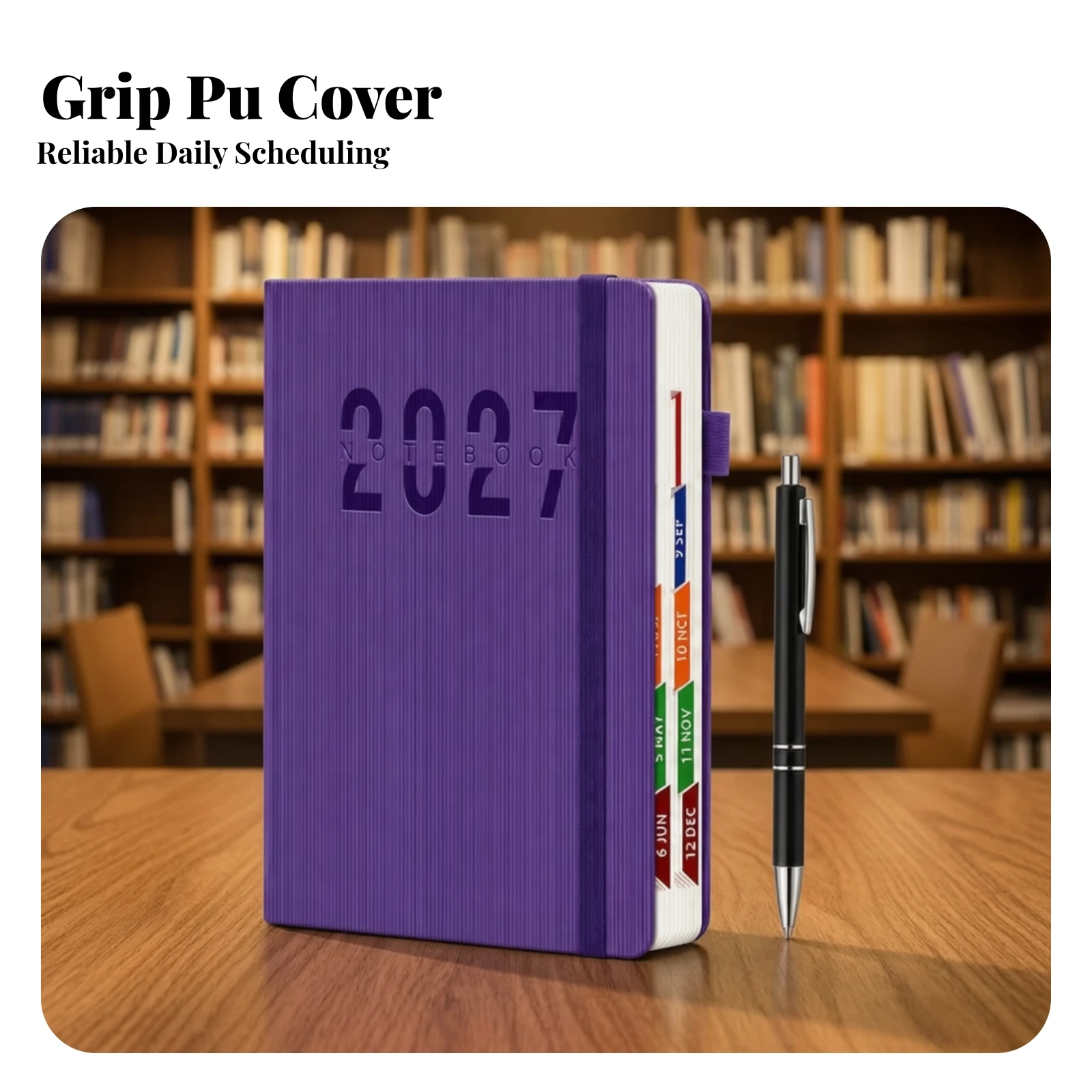 carnet-de-planification-avec-stylo-400-pages-planificateur-2027-en-anglais-200-feuilles-couverture-texturee-pour-les-professionnels-planification-de-bureau