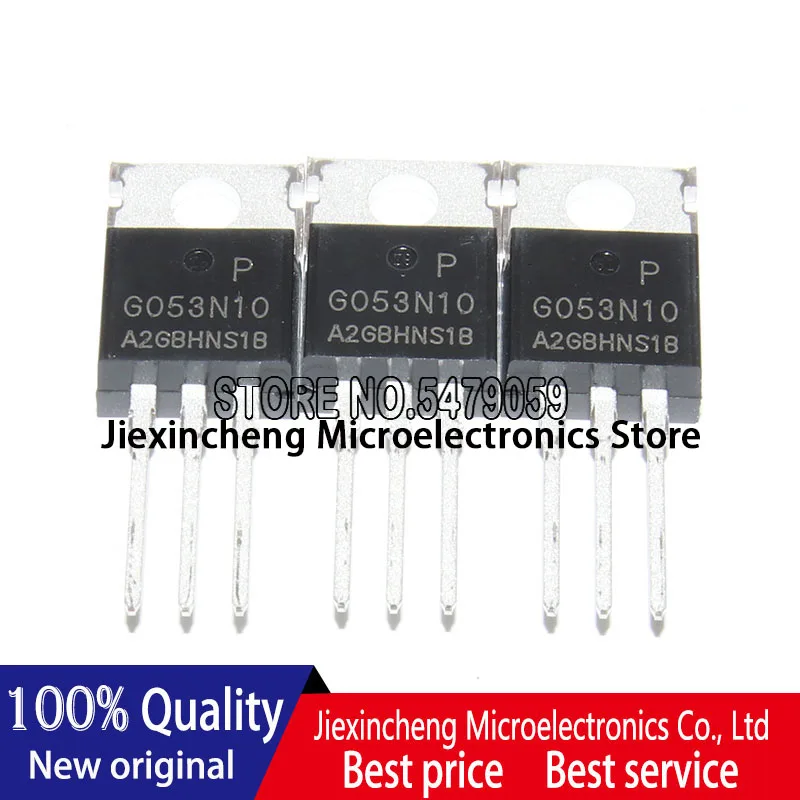 10 قطعة جديد الأصلي HYG053N10NS1P G053N10 G053N10P إلى 220 HYG053N10NS1 100V120A MOSFET