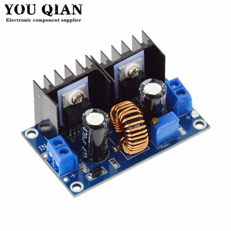 XL4016 PWM Adjustable 4-36V To 1.25-36V Step-Down Board Module Max 8A 200W DC-DC Step Down Buck Converter Power Supply