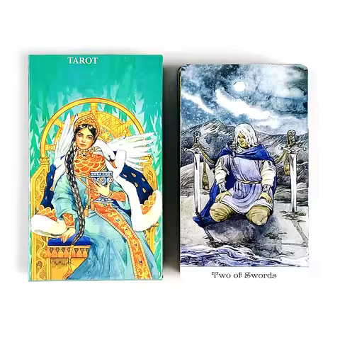 Tarot Cards Family Gathering Game Cards Divination Deck English Versions Edition Oracle Board Playing Game For Party