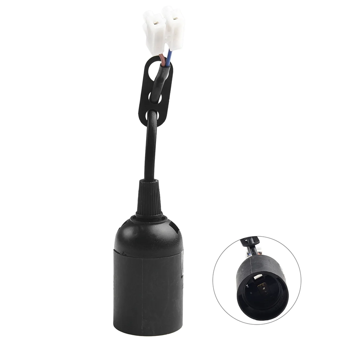 Baru 10 Buah E27 Dudukan Lampu Soket Konstruksi Dudukan Lampu DIY Situs Konstruksi Soket Renovasi Soket Aksesori Pencahayaan