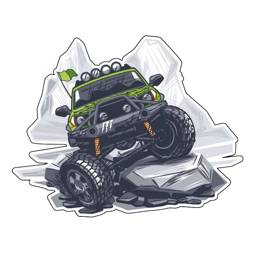

Наклейка на авто 4x4 / внедорожник / Off Road Waterproof Vinyl Car Sticker for Bumper, Window
