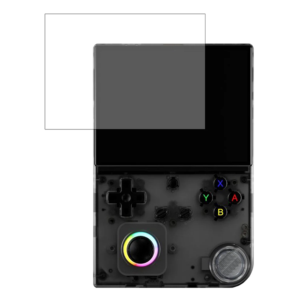 Tempered Glass Film 9H Hardness HD Anti-Scrach Clear Protective Film Anti-Fingerprint for RG40XXV Handheld Game Console