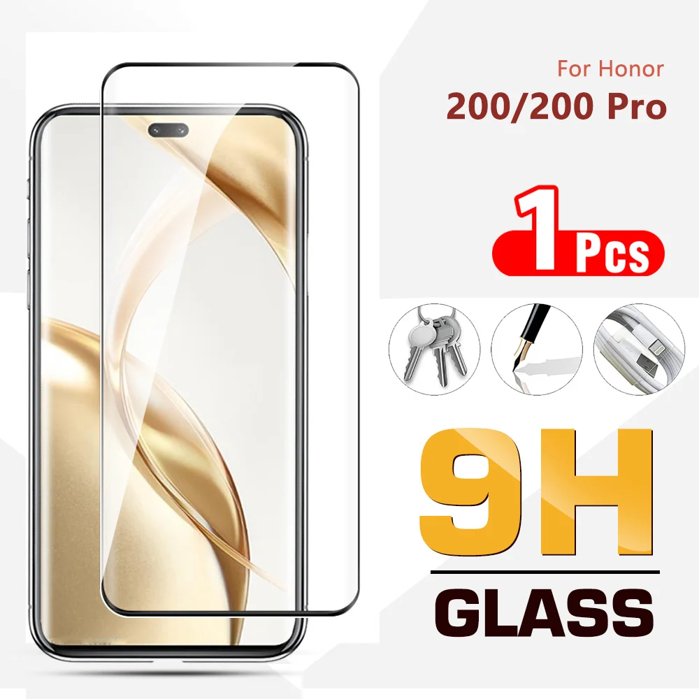 Full Cover curved Protective glass For Honor 200 Pro 6.78inch For Honor 200 200pro honor200pro honor200 5G Screen protector