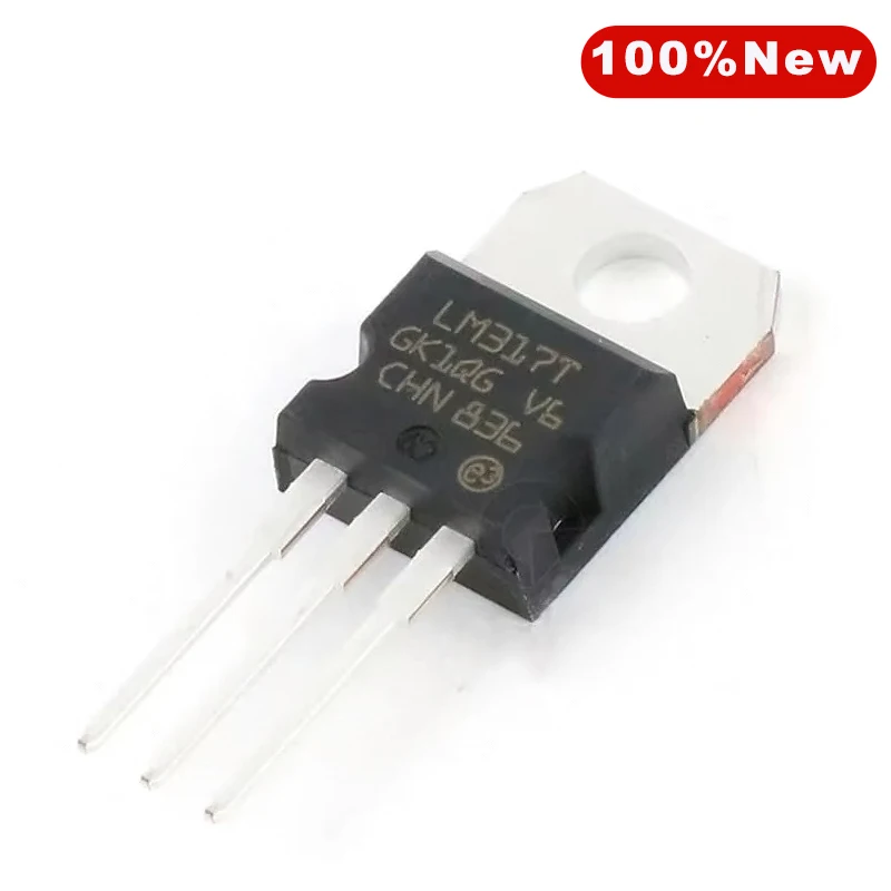 50pcs Original LM317T-DG LM317 LM317T 1.2~3.7V 1.5A TO-220  Voltage Regulator LDO Linear regulator