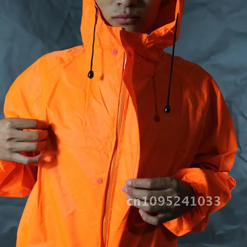 One-Piece Motorcycle Raincoat, Dust-proof Clothing, Work Clothes, 1 Fission Pc Fashionable, Suit, Adult, Rain