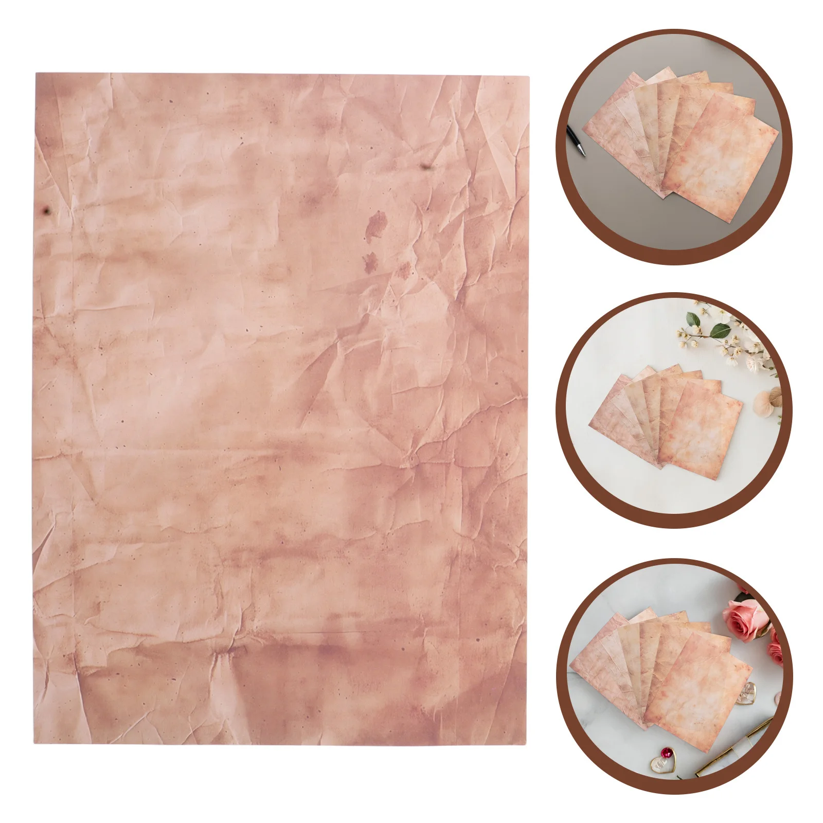 

48 шт. винтажная двусторонняя бумага для писем в стиле А4, карточка для скрапбукинга для ведения журналов, ремесел, приглашений