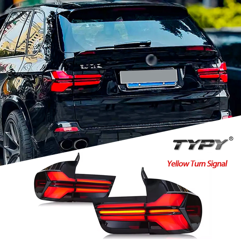 Car Tail Lamp For BMW X5 E70 Taillight 2007-2013 Upgrade Modiifed LED Taillight Dynamic Turn Signal Lamp DRL Car Accessories