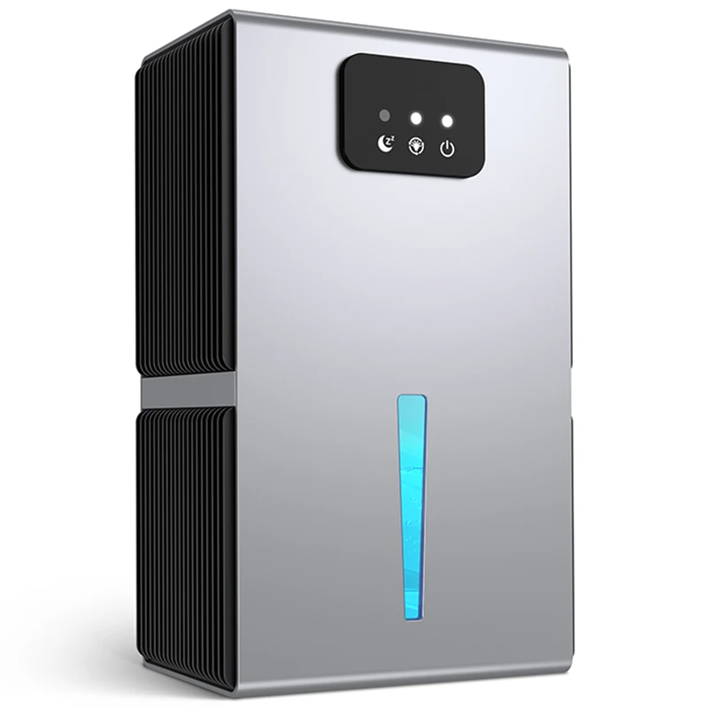 Portable High Capacity Electric Refrigerative Compressor Dehumidifier Smart Touch Screen for Household Basement