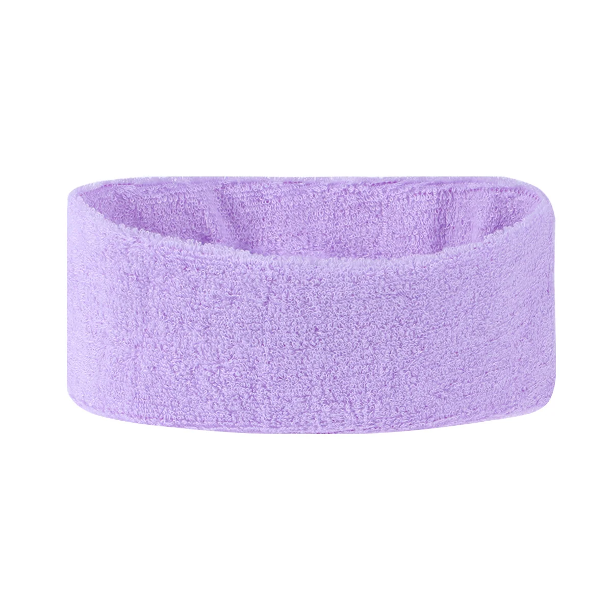 

Cloth Yoga Headband Adjustable Sweatband Reusable for Sports Spa Makeup Facial Hair Care Rosy Sports Sweatbands