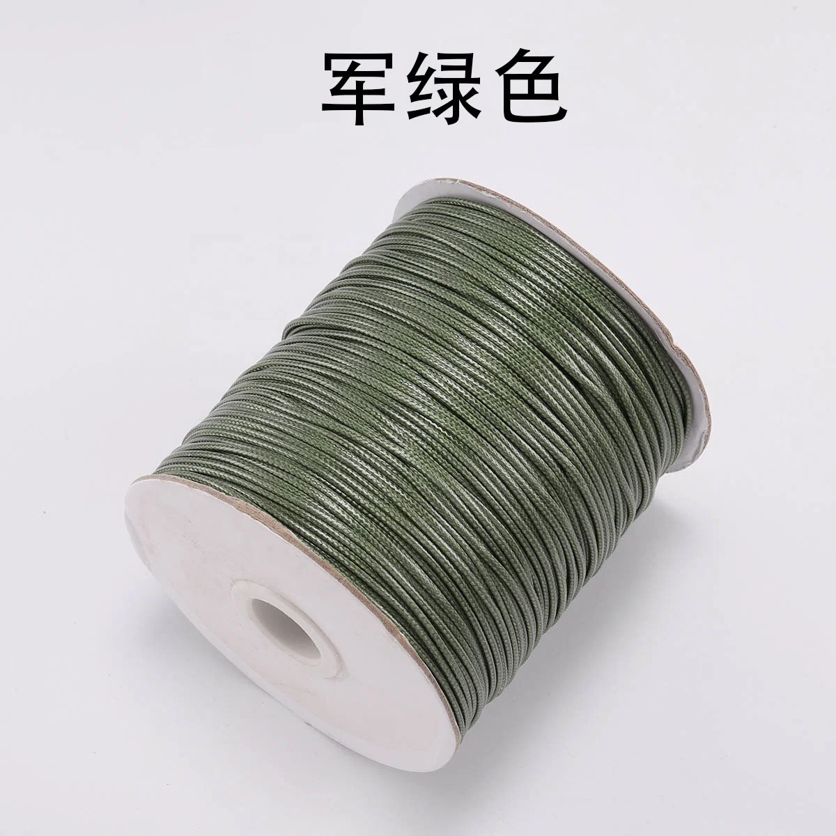 0.5/0.8/1.0/1.5/2.0mm Waxed Cotton Cord Leather Line Thread String Strap Necklace Rope for Jewelry Making DIY Bracelet Supplies