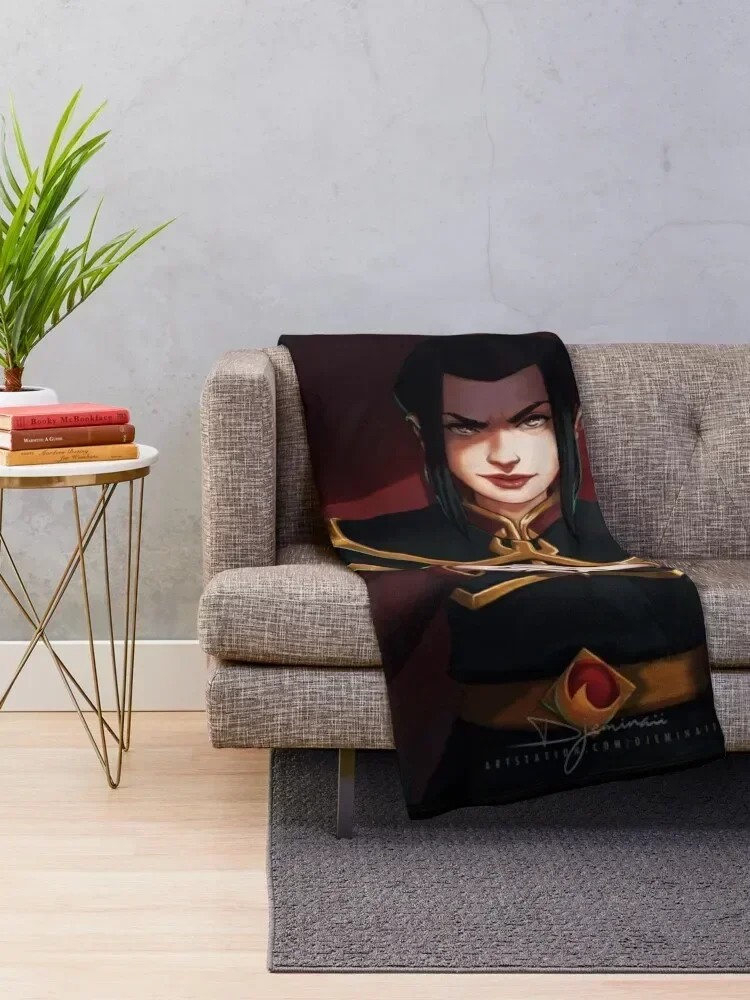 the last airbender - firelord azula Throw Blanket Bed covers Kid'S Comforter Blankets