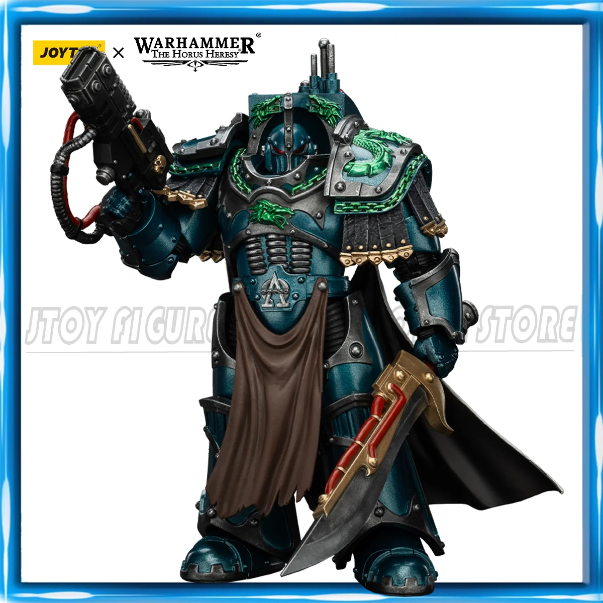 

[IN STOCK] JOYTOY Warhammer 40K 1/18 Action Figure Alpha Legion Praetor Cataphractii Terminator Armour Anime figures Toys Model