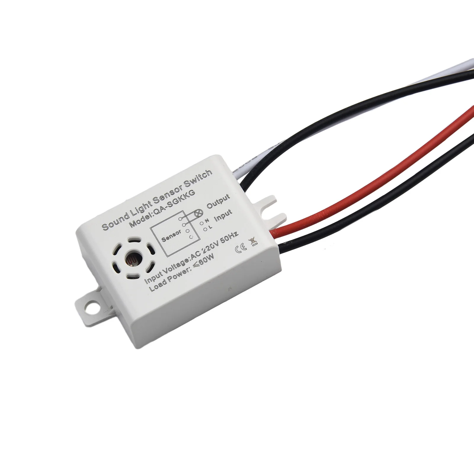 -20 45 C Working Temperature Automatic Voice Switch Indoor Sensor Switch Energy Saving Fine Workmanship Fire Prevention