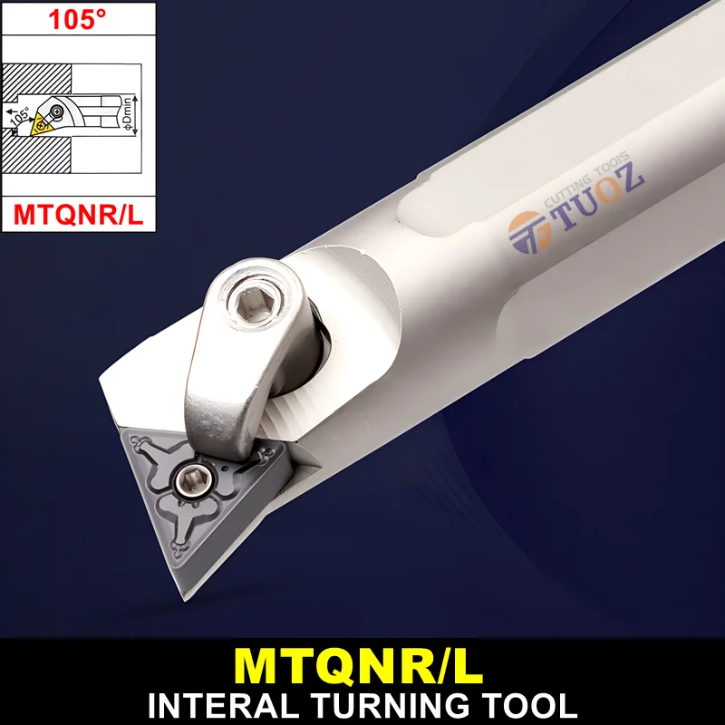 TUOZ MTQNR 105 °   Narzędzia tokarskie S16Q-MTQNR16 S20R-MTQNR16 S2S5-MTQNR16 S16Q-MTQNL16 S20R-MTQNL16 S25S-MTQNL16 Narzędzia do toczenia wewnętrznego