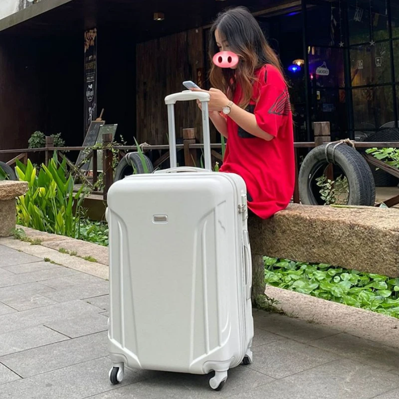 

Travel suitcase on wheels rolling luggage 20inch carry on trolley luggage bag password large travel bag with Universal wheels