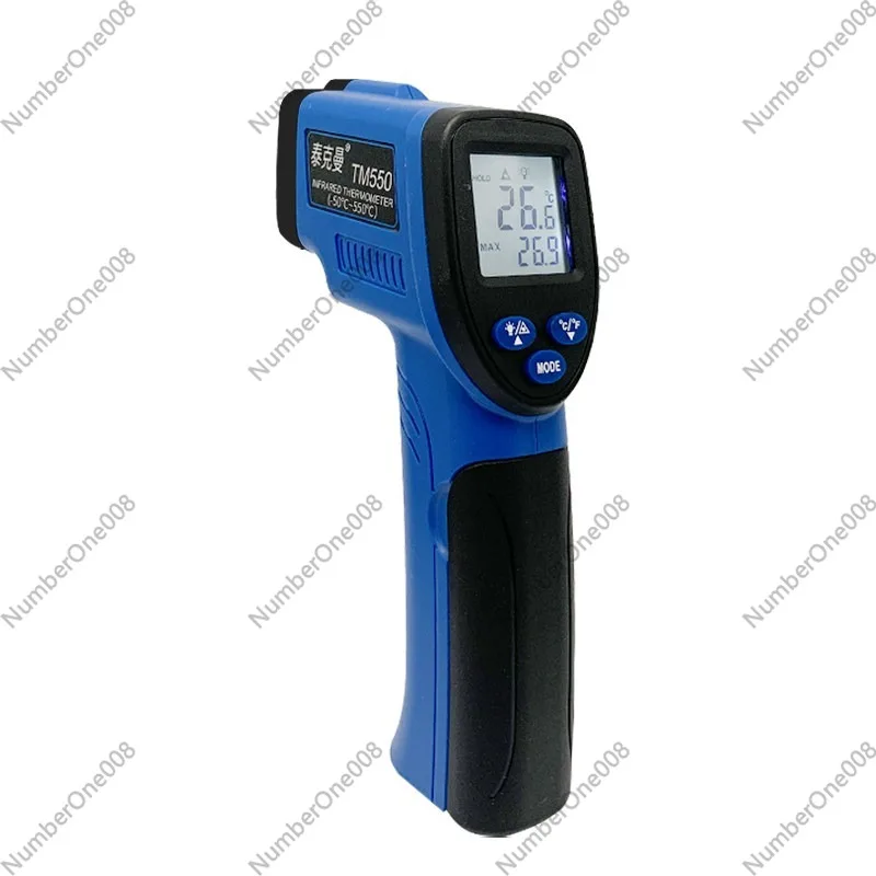 

Инфракрасный термометр Td360, промышленный пирометр Tm550, бесконтактный термометр для измерения температуры масла, для коммерческой кухни и выпечки