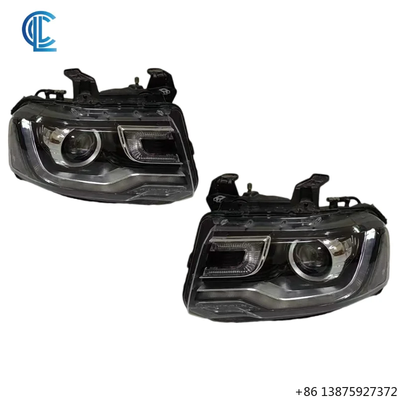 

For Lincoln Navigator Headlights 2015 2016 2017 Navigator Head Lamp Original Left and Right Headlights OEM JL7Z13008E JL7Z13008F