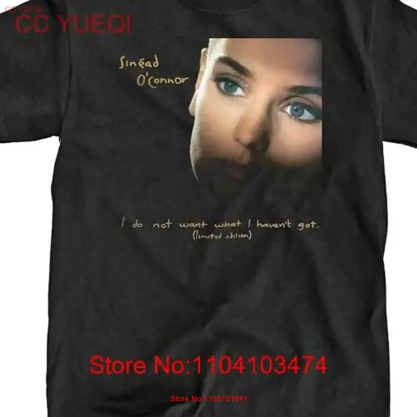 SINEAD O' CONNOR T Shirt art cute anniversary new vintage Washed Soft Casual homme Stretched Breathable Comfortable Slightly