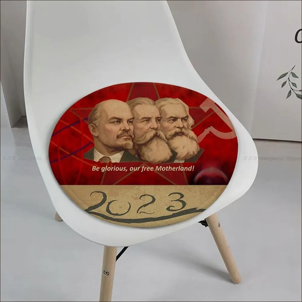 Celebrity Marx Calendar  Cushion Mat Square Stool Pad Patio Home Kitchen Office Chair Seat Cushion Pads Sofa Seat  Decor Tatami