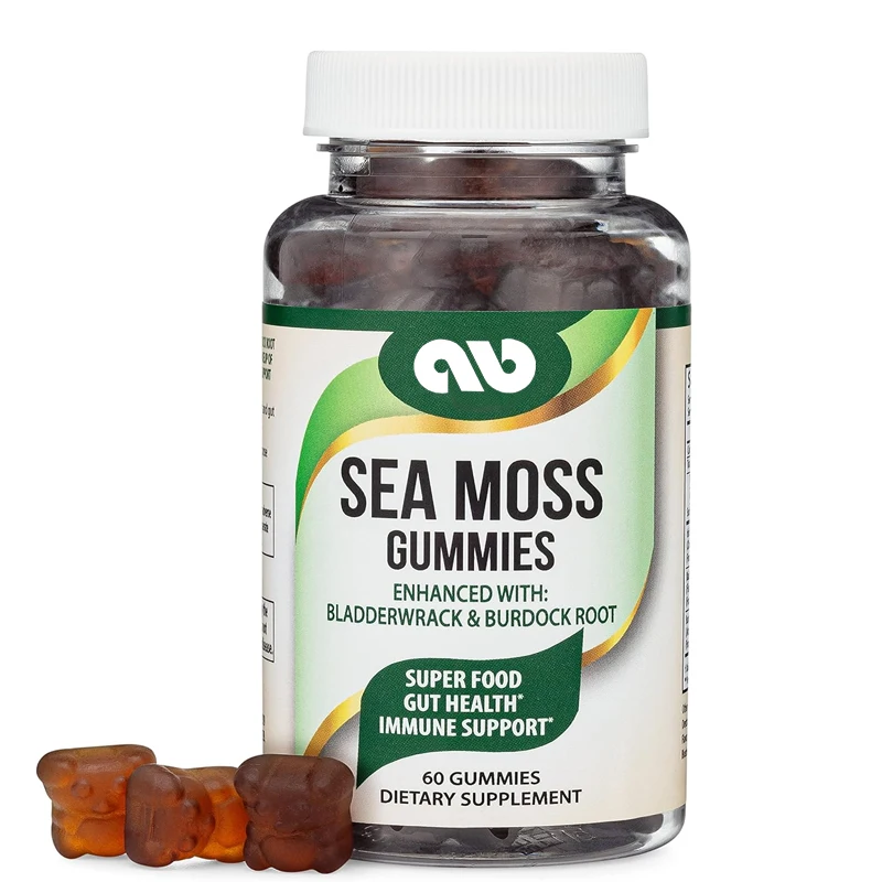 

Sea Moss Adult Gummies Maximum Strength 3000mg (60 gummies, including bladder and burdock roots) - Non GMO, gluten free