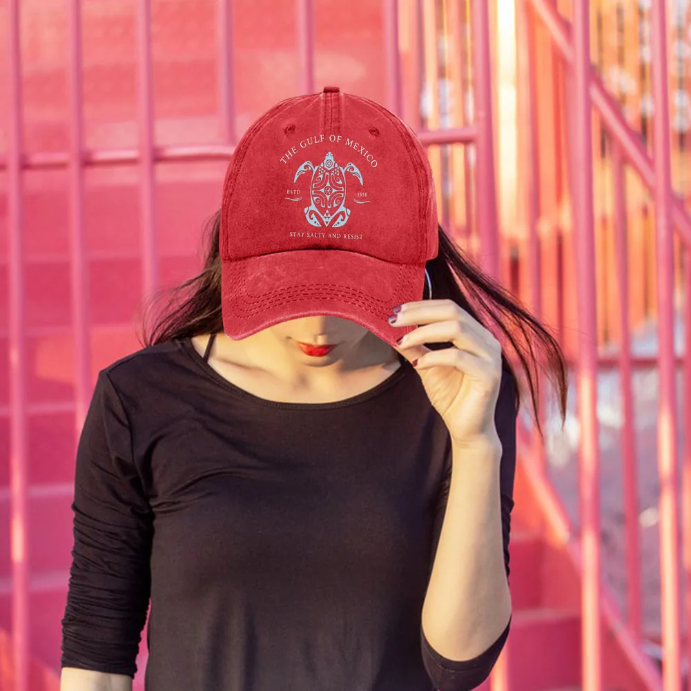 

Washed Cotton Baseball Cap Retro Golf Dad Hat Adjustable Trucker Hat Plain Cap Outdoor Sports Sun Hat for Men Women Unisex