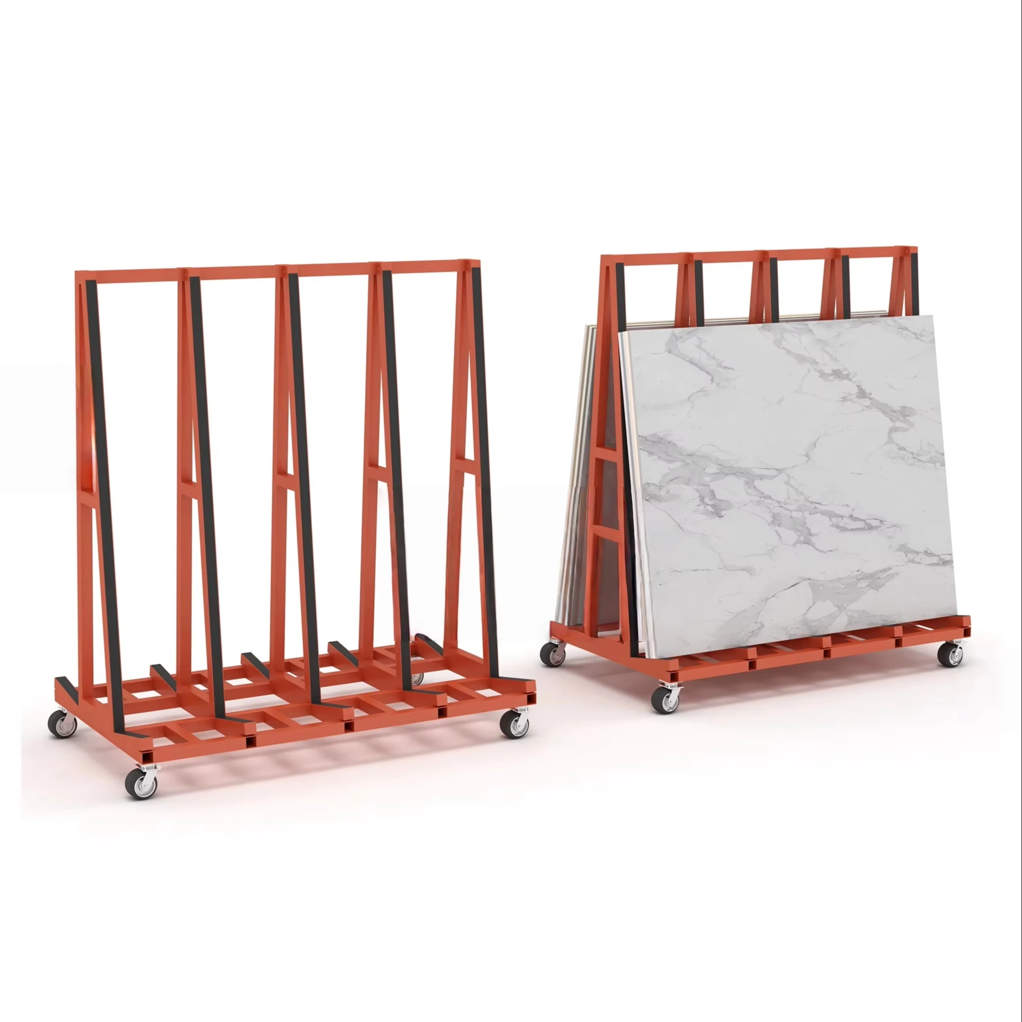 Flat Stone Granite Glass Transfer Bracket Heavy Duty Frame Folding Flat Transfer Frame