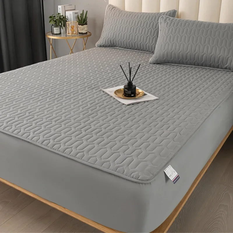 wholesale 2023 new waterproof urine-proof mattress single-piece padded mattress protective cover dust-proof sheet