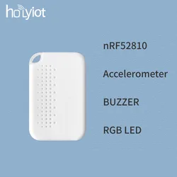 Holyiot nRF52810 ble beacon tag accelerometer sensor with buzzer Bluetooth 5.0 Low Power Consumption Module eddystone ibeacon