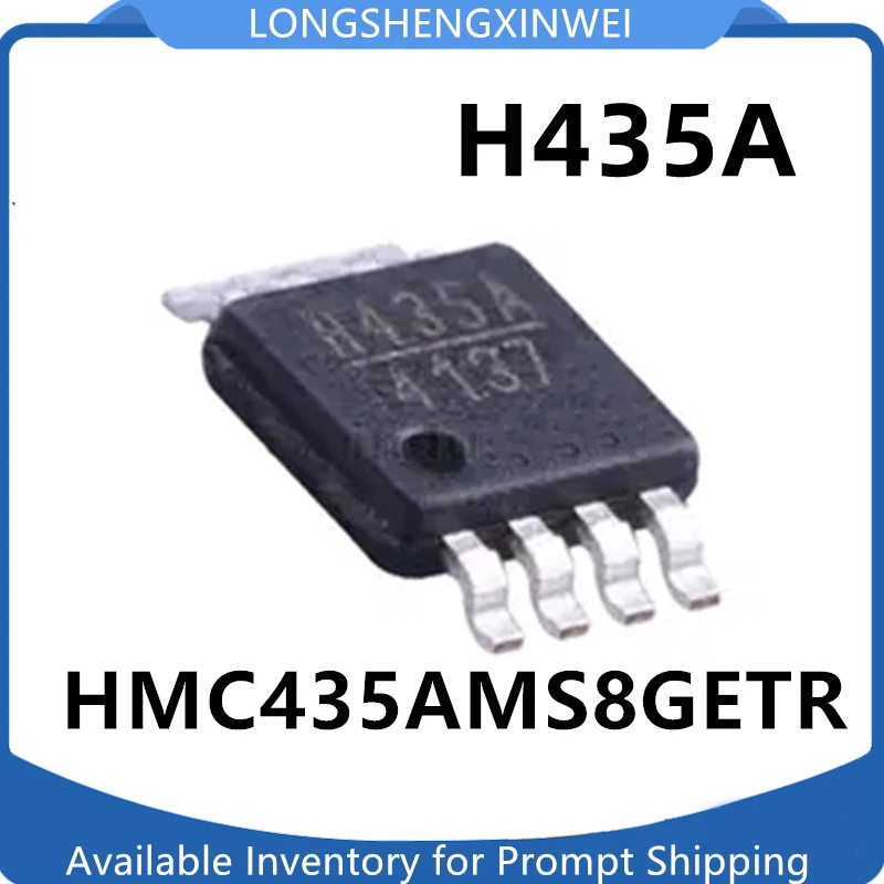 1PCS New Original HMC435AMS8GETR Silkscreen H435 Encapsulated MSOP-8 RF Switch IC Chip