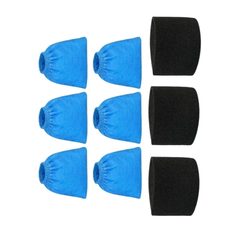 

A50Q-For Karcher NT/WD1 WD2/WD3 Replacement Filter Bags Vacuum Cleaner Textile Collection Bag Wet And Dry Foam Filters
