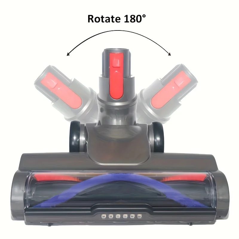 Motorhead พื้นไม้เนื้อแข็งสิ่งที่แนบมาสําหรับ V7 สําหรับ V8 สําหรับ V10 สําหรับ V11 สําหรับ V15 เครื่องดูดฝุ่น 6 ไฟหน้า