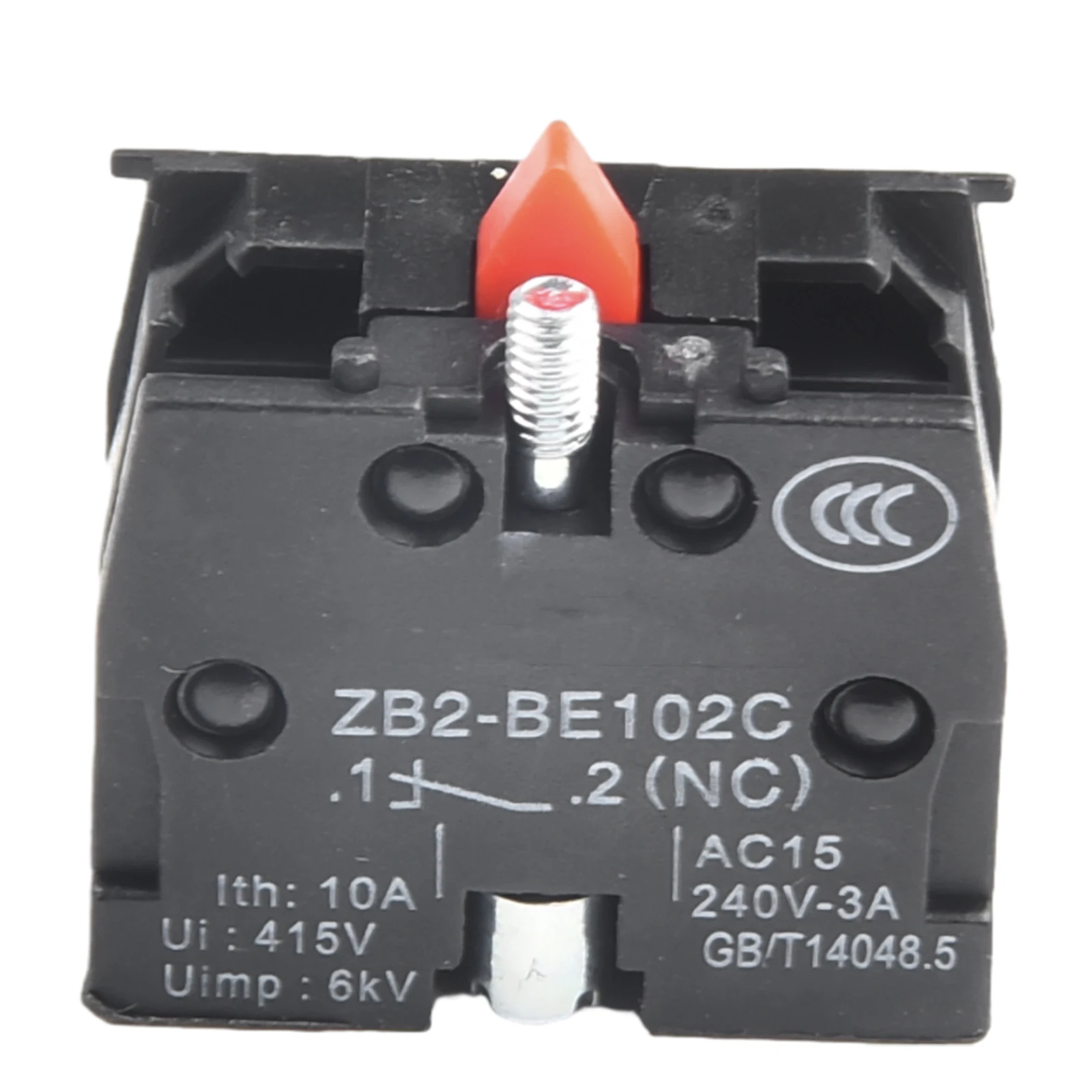 

Push Button Joystick Switch 10PCS Pack Model ZB2BE102C Normally Closed Contact 10A 600V for Industrial Automation