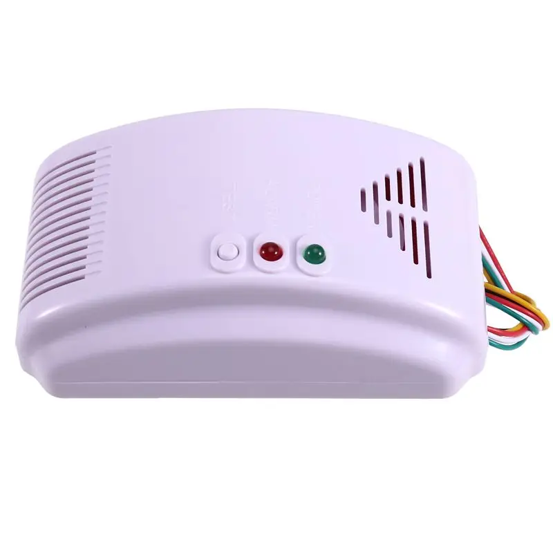 A13F-12V Gas Alarm Sensor LPG Propane Butane Leak Waterproof LED Flash Sound Warning For RV Camping Marine Safety