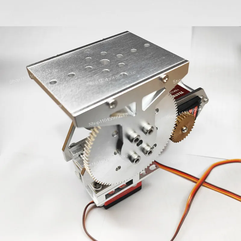 Two Degrees of Freedom, Steering Gear Up, Down Left, Right, Pitch, Rotating Gimbal Platform Base, Fixed Frame for Kechuang Robot