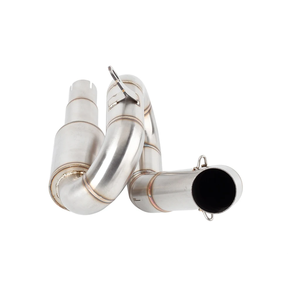 For Moto Morini X Cape 650 2021 2022 2023 2024 Escape Motorcycle Exhaust Middle Link Pipe Slip-On