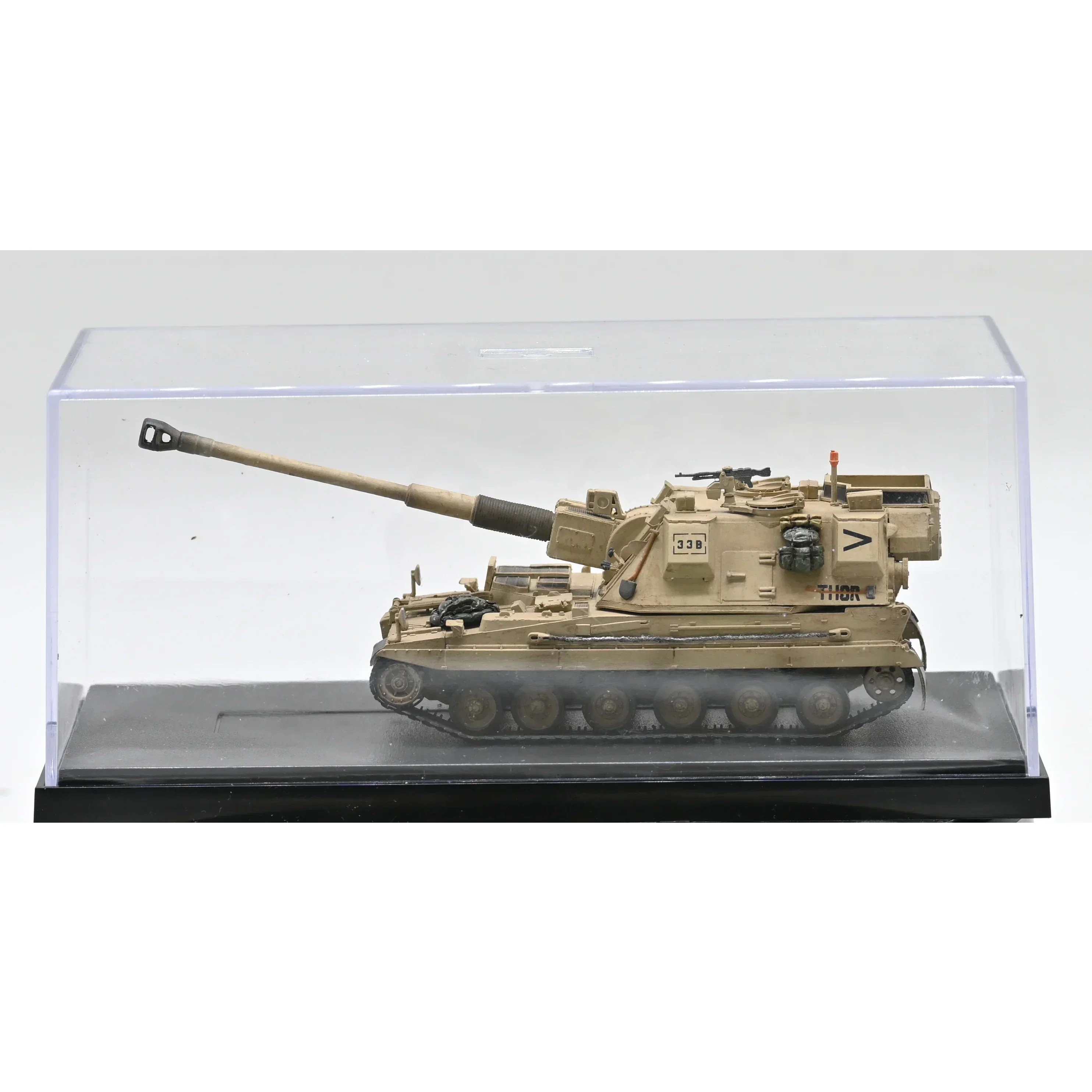 

2024 1/72 Scale British AS90 155mm Self-propelled Grenade 72309 Militarized Combat Tracked Tank Fighting Vehicle Finished Model