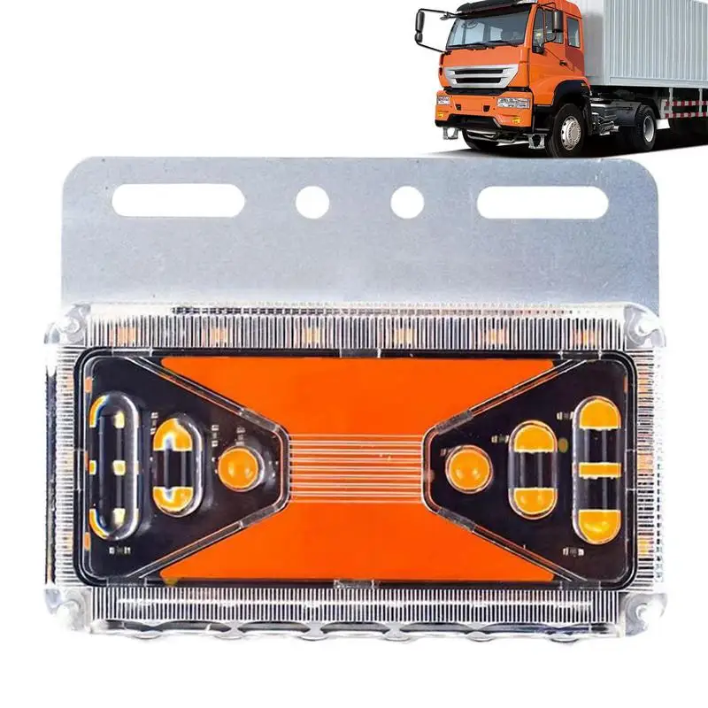 For  Trailer Truck Side Lights Car 24V LED Lamp Side Lights Waterproof Car Accessories Car Supplies For Car Truck Trailer Lorry