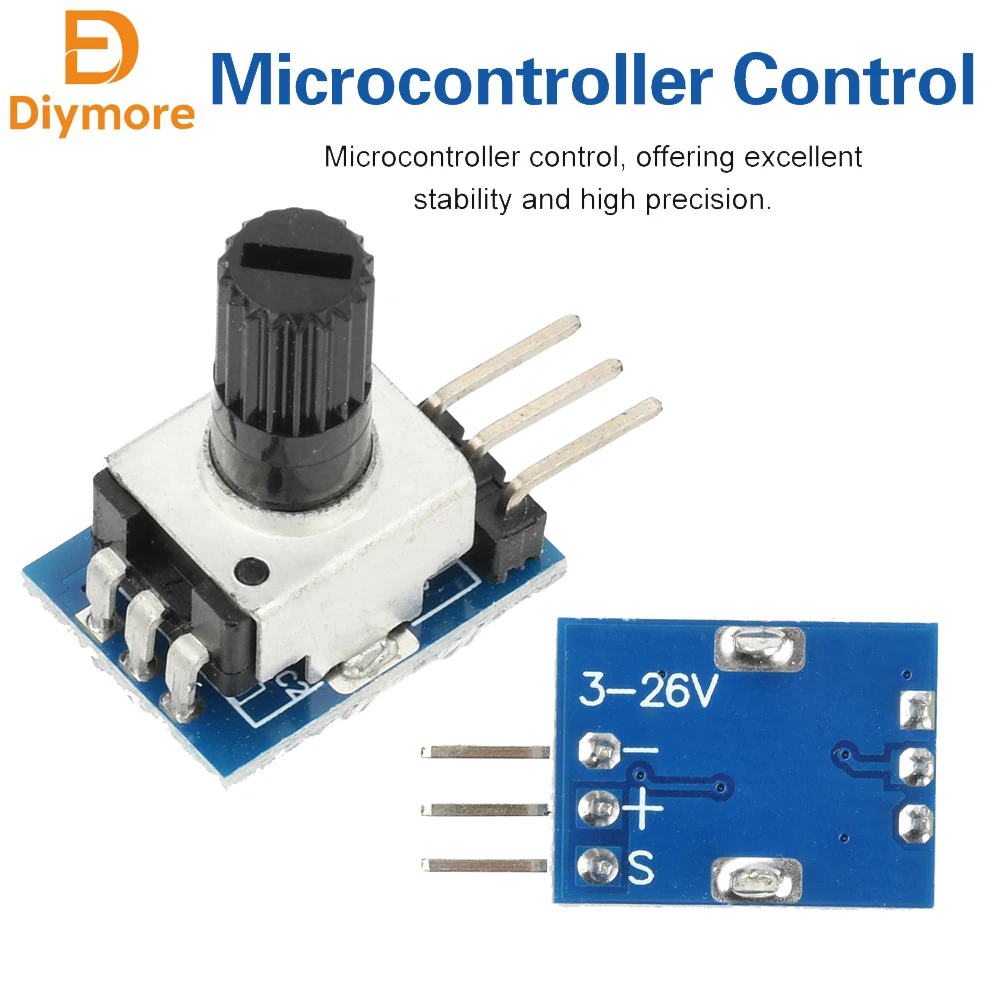 3-26V Mini Servo Electric Adjustment Tester PWM Control DIY Brushless Fan Model Aircraft Motor Governor For arduino