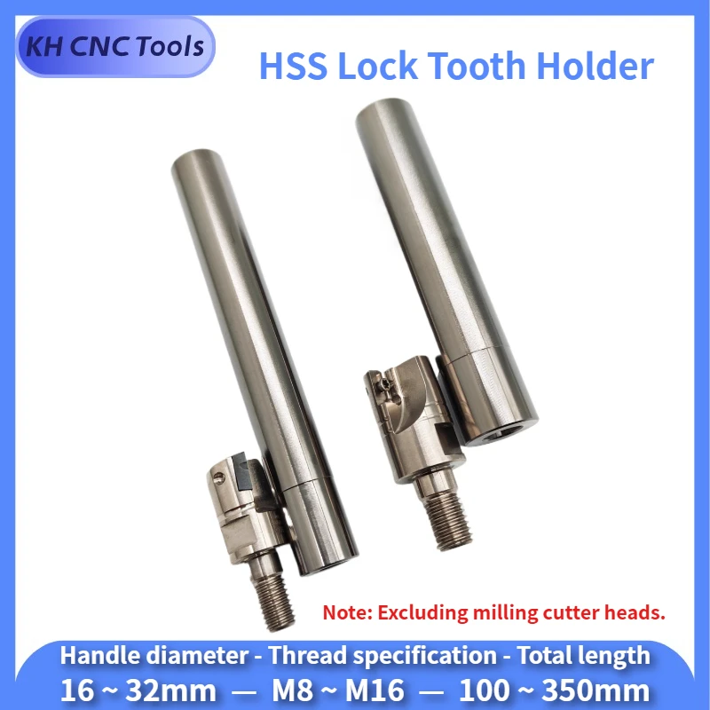 

KH CNC Lock Tooth Holder MFT08 10 12 14 15 16 19 20 25 100L 150L 200L 300L Seismic CNC Milling Shank Boring Bar M5 M6 M8 M10