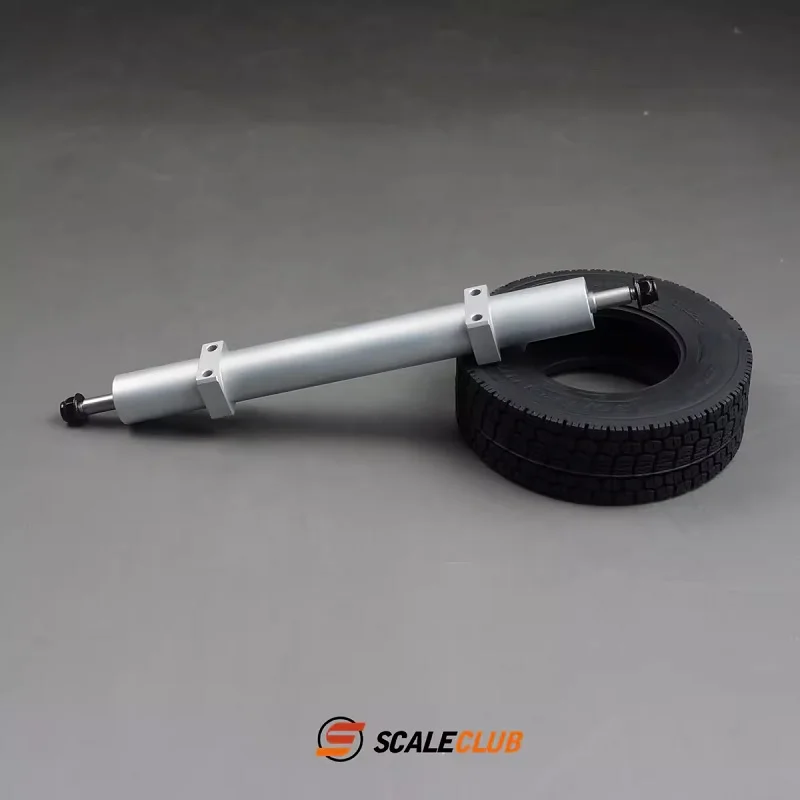 RC 1/14 Flachbettwagen mit nicht angetriebener Achse für Tamiya Hydraulikbagger, Lader, Muldenkipper, für VOLVO Anhänger-Kipper, DIY-Teile – Detail 2