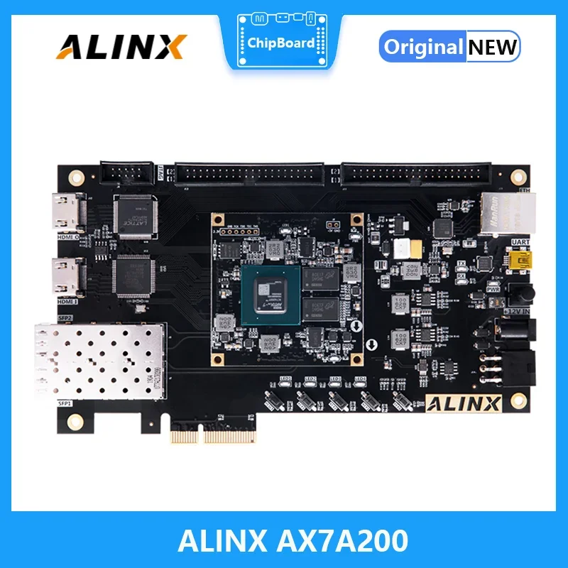 ALINX AX7A200B: XILINX Artix-7 XC7A200T FPGA Development Board A7 SoMs XC7A 200T SFP PCIe