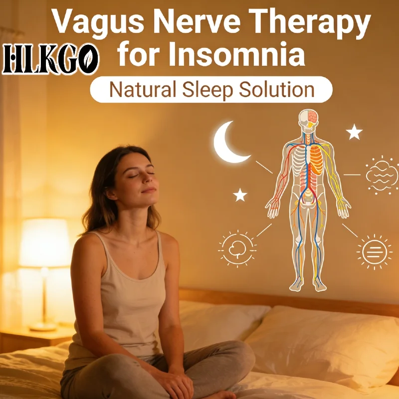 2026 New Upgrade Vagus Nerve Stimulator, CES Microcurrent Sleep Aid for Chronic Insomnia Anxiety Panic Disorder Relief