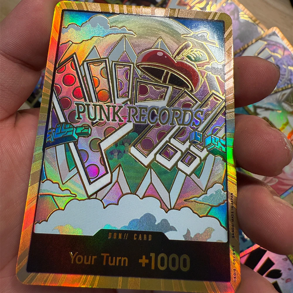 30 قطعة/المجموعة OPCG TCG GOLD دون!! بطاقة المجموعة أفضل PRB-02 احباط الإنجليزية سوبر موازية احباط NM الانكسار فلاش هدايا الطفل